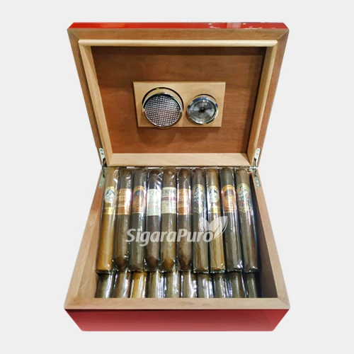Gurkha Sampler Box + Ahşap Humidor Seti fiyat