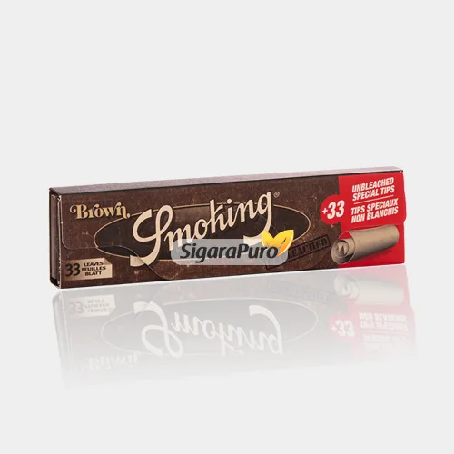 Smoking Brown King Size sigara kağıdı - Zıvanalı