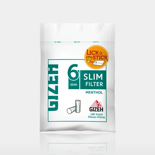 Gizeh Slim Menthol filtre satın al