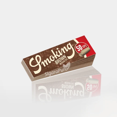 Smoking Brown Medium Tips satın al - Smoking Zıvana