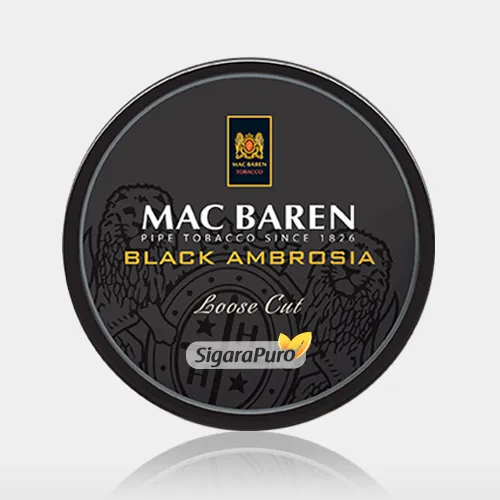 Mac Baren Black Ambrosia pipo tütünü satın al